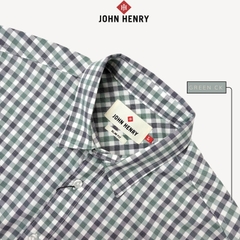 Áo Sơ Mi Nam Tay Ngắn John Henry Caro WS25SS39C-SCBB