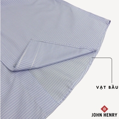 Áo Sơ Mi Nam Tay Ngắn John Henry, họa tiết WS25SS45T-SDBB