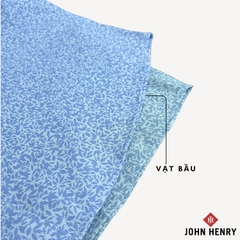 Áo Sơ Mi Ngắn Tay John Henry Form Ôm WS25SS19C-SDBB