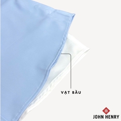Áo Sơ Mi Nam Tay Ngắn John Henry, lịch lãm, thời thượng- WS24ES60C-SDBB