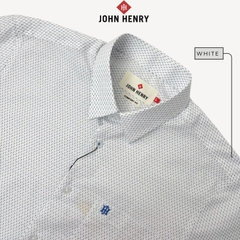 Áo Sơ Mi Nam Ngắn Tay John Henry Form Vừa WS25SS52T-CF