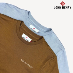 Áo Thun Nam John Henry tay ngắn, cổ tròn, chuẩn form TS25SS18P-RGUS