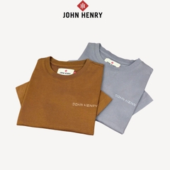 Áo Thun Nam John Henry tay ngắn, cổ tròn, chuẩn form TS25SS18P-RGUS