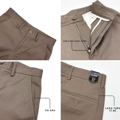 Quần Kaki Nam John Henry KP25FH16T-NMSL - Slim Fit - Form Ôm