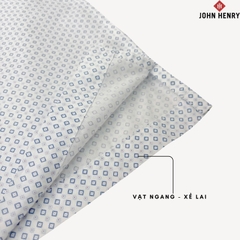 Áo Sơ Mi Nam Ngắn Tay John Henry Họa Tiết Form Ôm WS25SS56P-CF