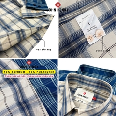 Áo Sơ Mi Nam Tay Dài John Henry Caro WS25FH86T-LDBB