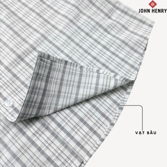 Áo Sơ Mi Nam Tay Ngắn John Henry Caro WS25SS40C-LDBB
