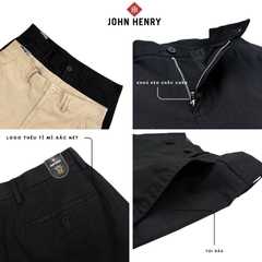 Quần Kaki Nam John Henry KP25FH19T-NMSL - Slim Fit - Form Ôm