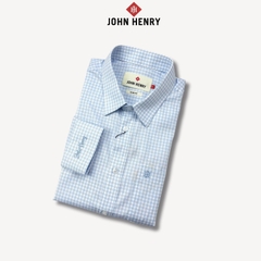 Áo Sơ Mi Nam Tay Ngắn John Henry Caro WS25FH67C-LD