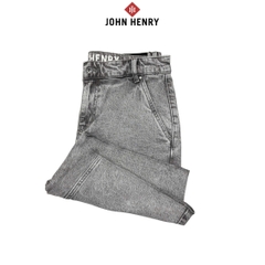 Quần Short Jean Nam John Henry Trẻ Trung Năng Động SP26SS03C-AKJN