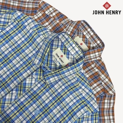 Áo Sơ Mi Nam Ngắn Tay John Henry Form Vừa WS25SS07P-SC
