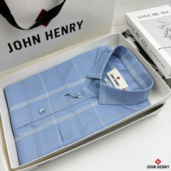 Áo Sơ Mi Nam Tay Ngắn John Henry Caro WS25FH87T-SDBB