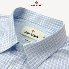 Áo Sơ Mi Nam Tay Ngắn John Henry Caro WS25FH67C-LD