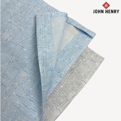 Áo Sơ Mi Nam Tay Ngắn John Henry họa tiết WS25SS26C-SDBB