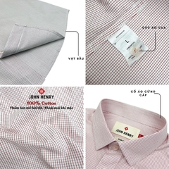 Áo Sơ Mi Nam Tay Ngắn họa tiết, lịch lãm, thời thượng WS25FH99T-SD