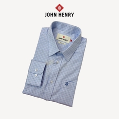 Áo Sơ Mi Nam Tay Ngắn John Henry Caro WS25SS61T-LD