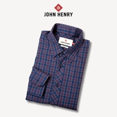 Áo Sơ Mi Nam Tay Ngắn John Henry Caro WS25SS31P-LCBB