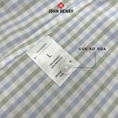 Áo Sơ Mi Nam Tay Ngắn John Henry Caro WS25SS38C-SCBB