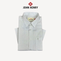 Áo Sơ Mi Nam Ngắn Tay John Henry Form Vừa WS25SS49P-CF