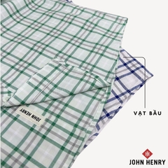 Áo Sơ Mi Nam Ngắn Tay John Henry Caro WS25SS08P-SC