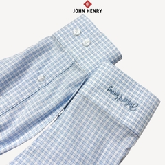 Áo Sơ Mi Nam Tay Ngắn John Henry Caro WS25FH67C-LD