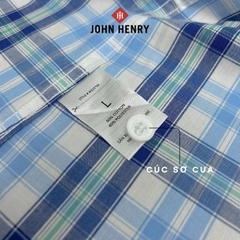 Áo Sơ Mi Nam Ngắn Tay John Henry Caro WS25SS04T-SC