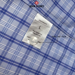 Áo Sơ Mi Nam Ngắn Tay John Henry Form Ôm WS25SS55C-SD