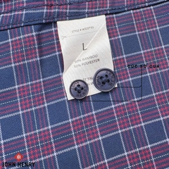 Áo Sơ Mi Nam Tay Ngắn John Henry Caro WS25SS31P-LCBB