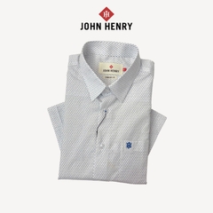 Áo Sơ Mi Nam Ngắn Tay John Henry Form Vừa WS25SS52T-CF