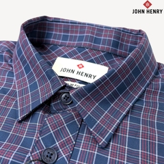 Áo Sơ Mi Nam Tay Ngắn John Henry Caro WS25SS31P-LCBB