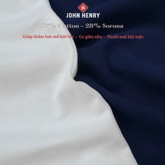 Áo Polo Nam Ngắn Tay John Henry  Form Vừa KS25SS12P-SC