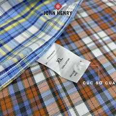 Áo Sơ Mi Nam Ngắn Tay John Henry Form Vừa WS25SS07P-SC