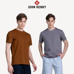 Áo Thun Nam John Henry tay ngắn, cổ tròn, chuẩn form TS25SS18P-RGUS