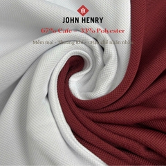 Áo Polo Nam Ngắn Tay John Henry Form Vừa KS25SS11C-SCCA