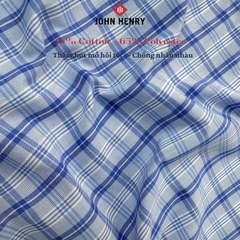 Áo Sơ Mi Nam Ngắn Tay John Henry Form Ôm WS25SS55C-SD