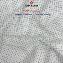 Áo Sơ Mi Nam Ngắn Tay John Henry Form Vừa WS25SS49P-CF