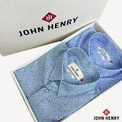 Áo Sơ Mi Ngắn Tay John Henry Form Ôm WS25SS19C-SDBB