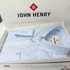 Áo Sơ Mi Nam Tay Ngắn John Henry Caro WS25FH67C-LD