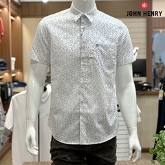 Áo Sơ Mi Nam Ngắn Tay John Henry Form Ôm WS25SS46C-SC