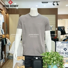 Áo Thun Nam John Henry tay ngắn, cổ tròn, chuẩn form TS25SS18P-RGUS