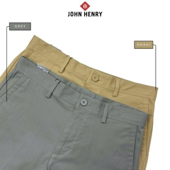 Quần Short Kaki Nam John Henry độ dài trên gối SP25SS18C-AK