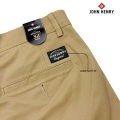 Quần Short Kaki Nam John Henry độ dài trên gối SP25SS18C-AK