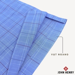 Áo Sơ Mi Nam Tay Ngắn John Henry họa tiết WS25SS47P-SD