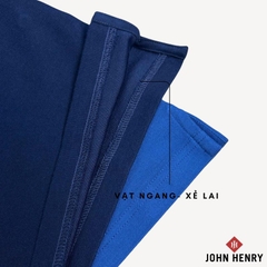 Áo Polo Nam Ngắn Tay John Henry Form Vừa Tay Ngắn KS25SS22T-SC