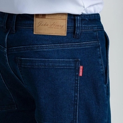 Quần Short jean Nam John Henry độ dài trên gối SP25SS07C-JN