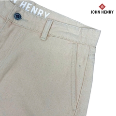 Quần Short Khaki Túi Hộp Nam John Henry  SP25SS03P-AKJN