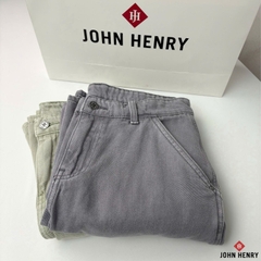 Quần Short Jean Nam John Henry Relaxed Fit SP25SS16P-RXJN