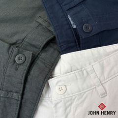 Quần Short Jean Nam John Henry Trẻ Trung Năng Động SP25FH20C-AK