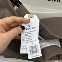 Quần Kaki Nam John Henry KP25FH16T-NMSL - Slim Fit - Form Ôm