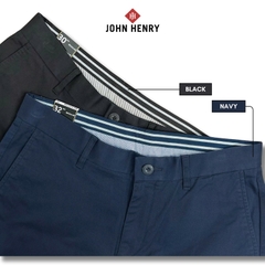 Quần Short Kaki Nam John Henry độ dài trên gối SP25SS01C-AK